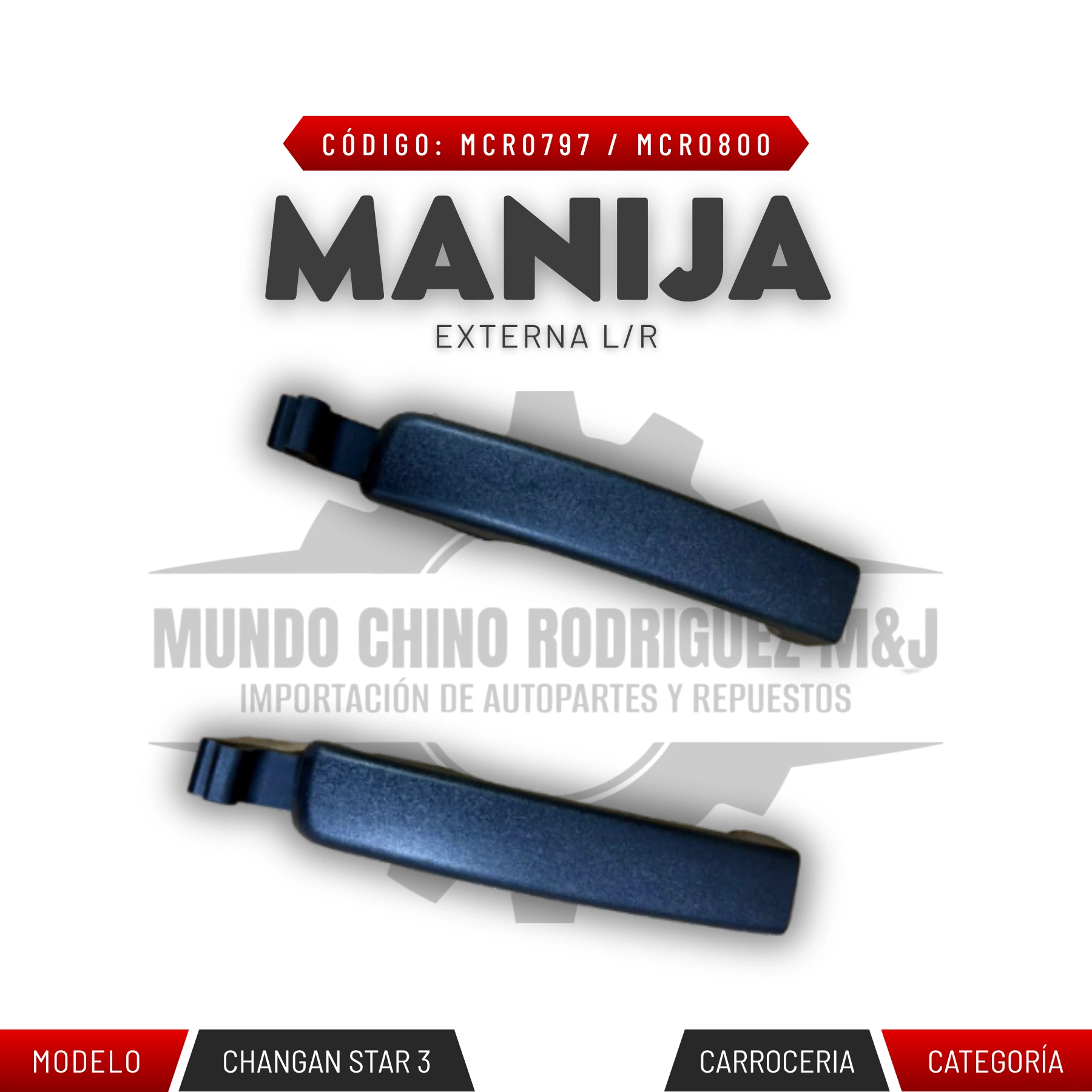 MANIJA EXTERNA L/R