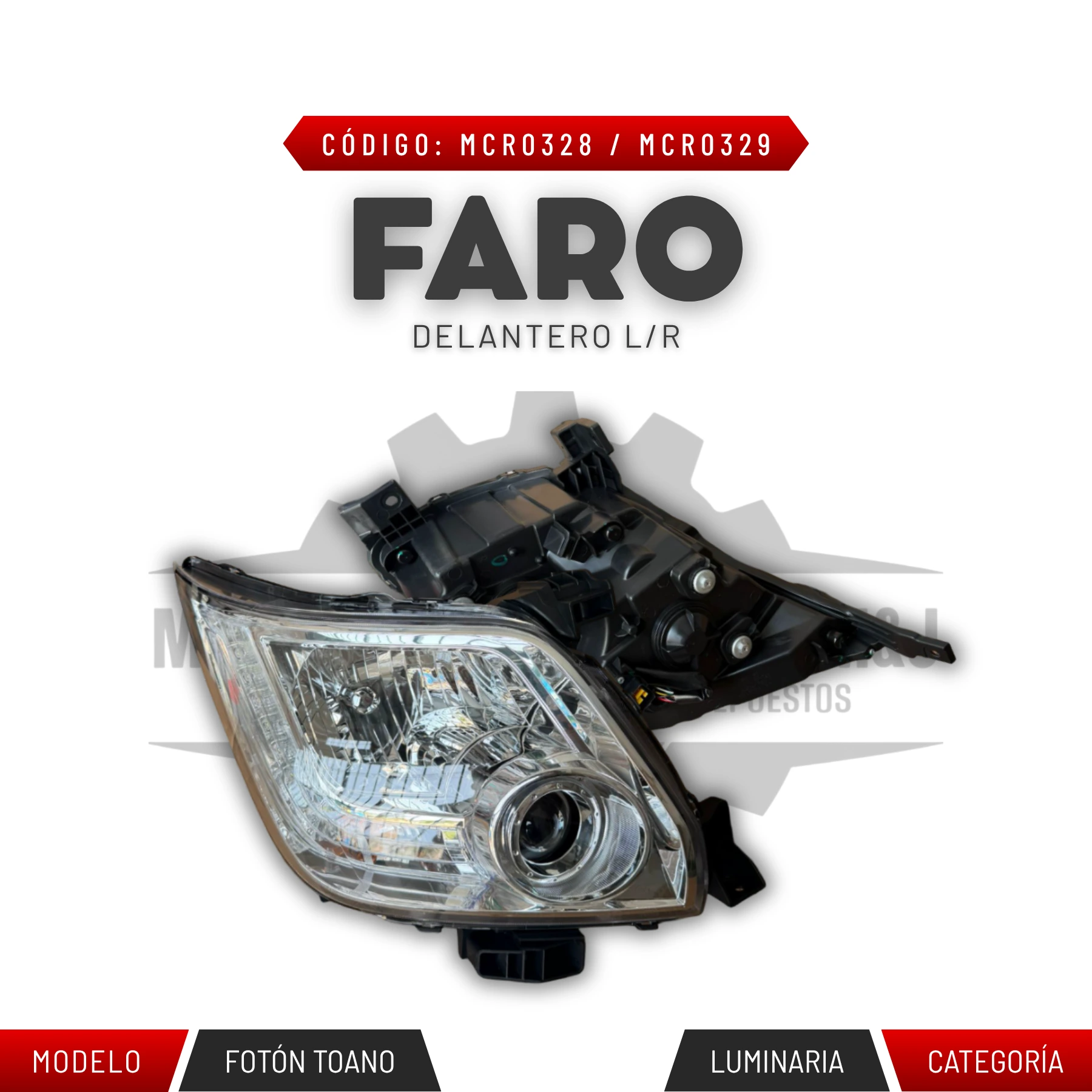 FARO DELANTERO L/R