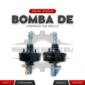 BOMBA DE EMBRAGUE CON MÁSTER