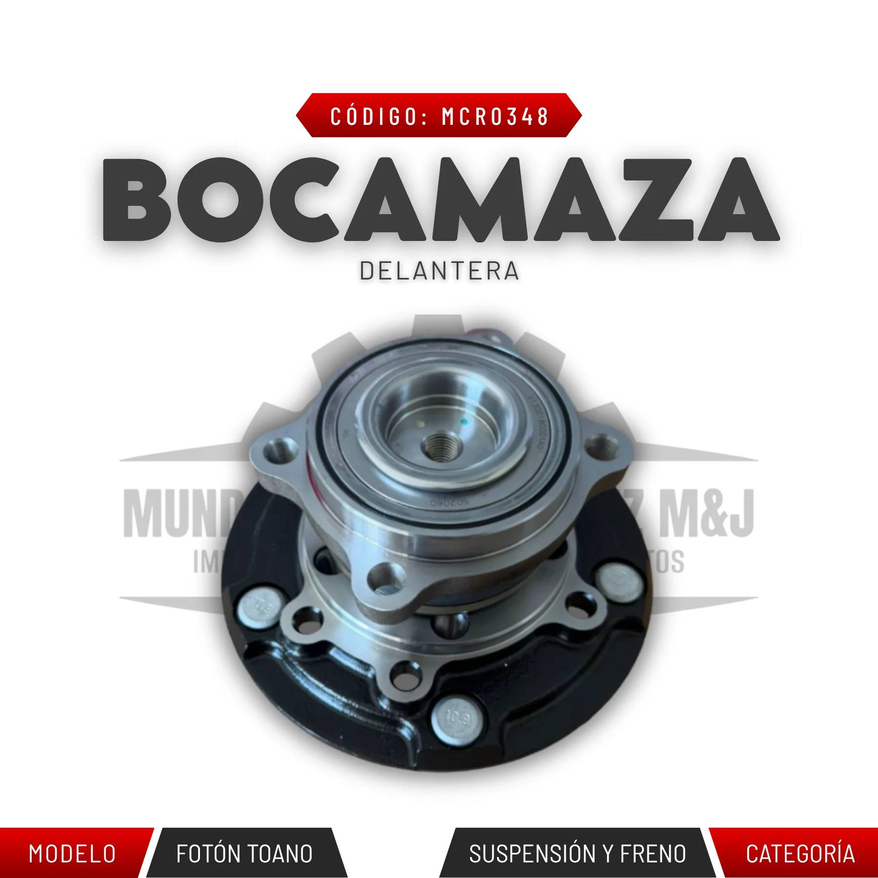 BOCAMAZA DELANTERA