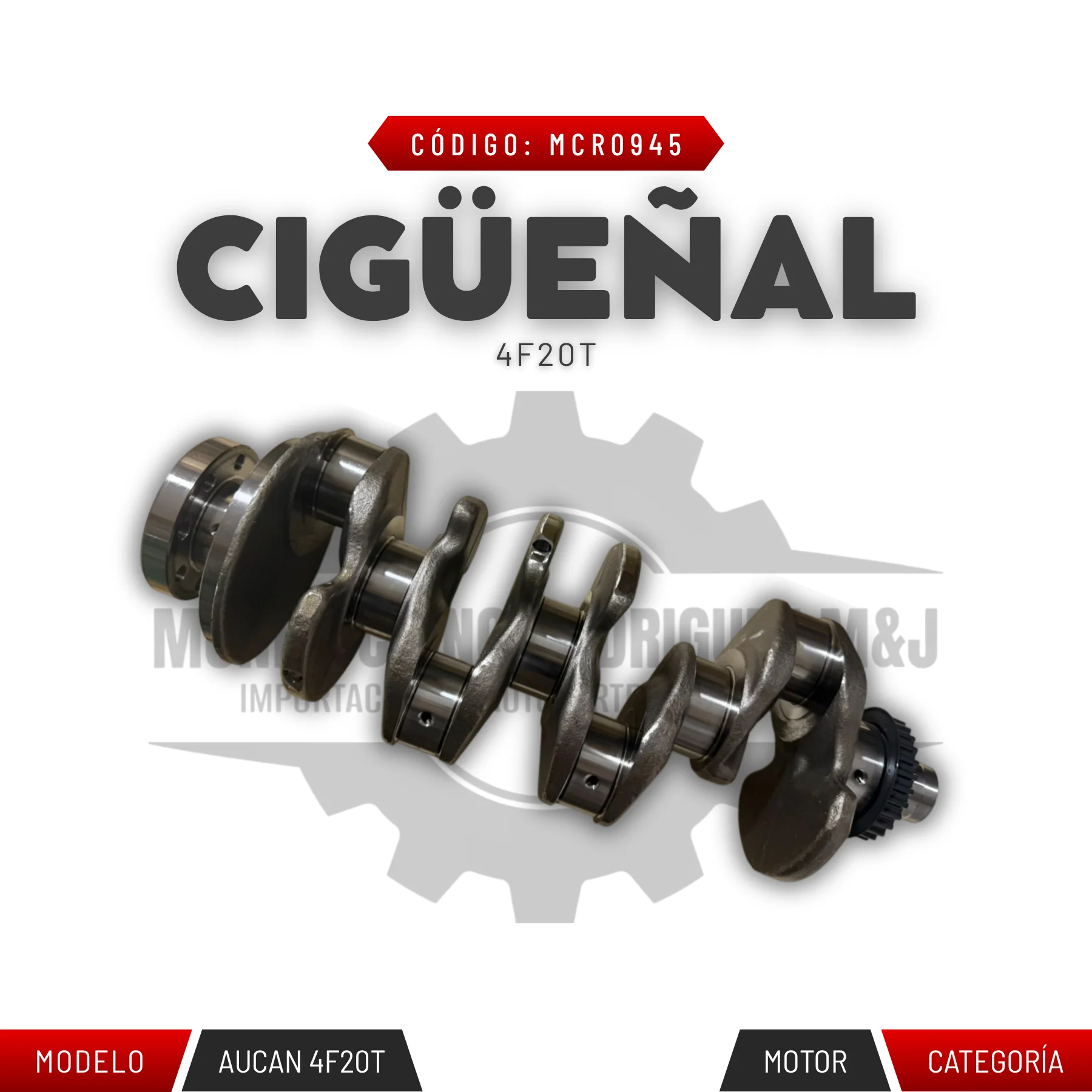 CIGÜEÑAL 4F20T