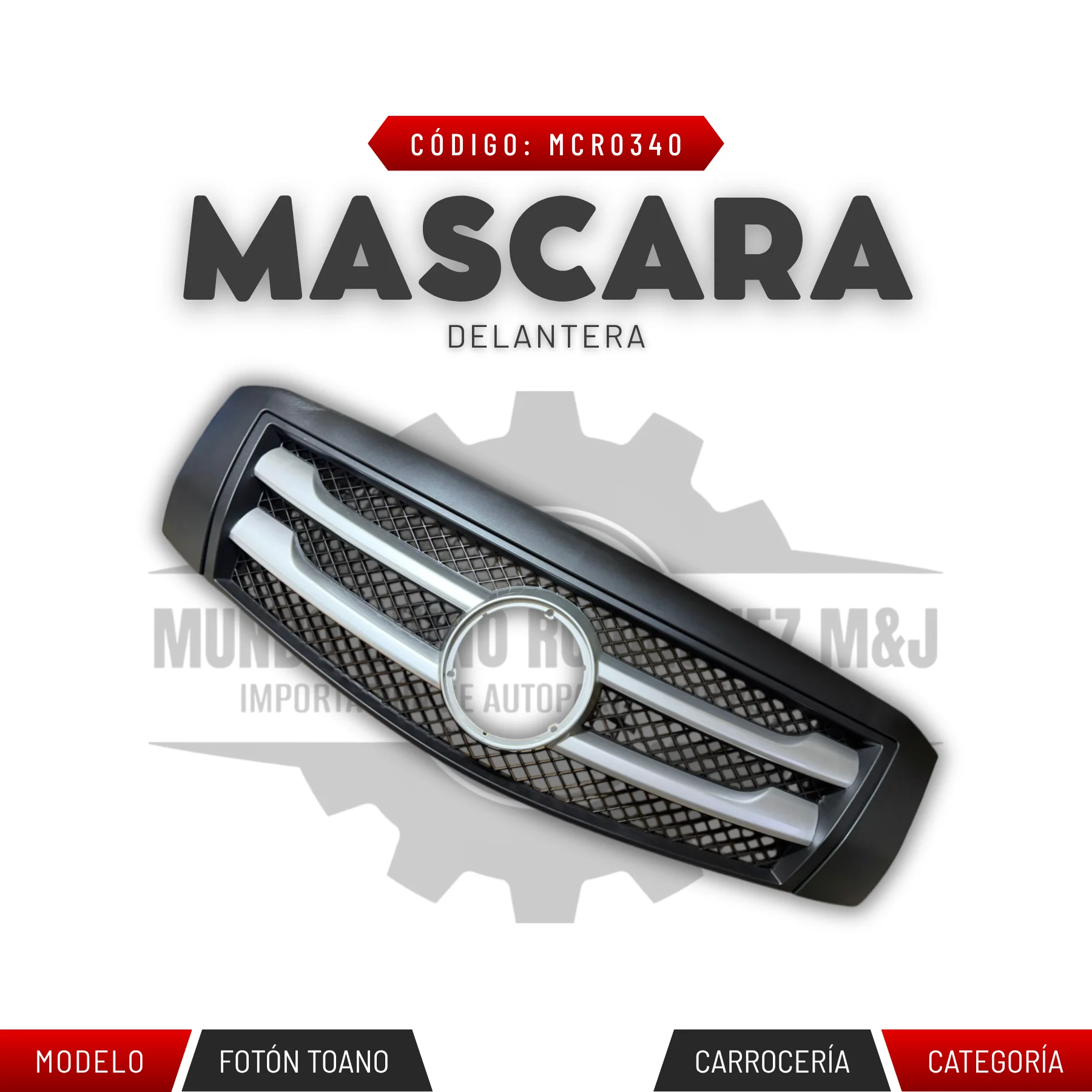 MASCARA DELANTERA