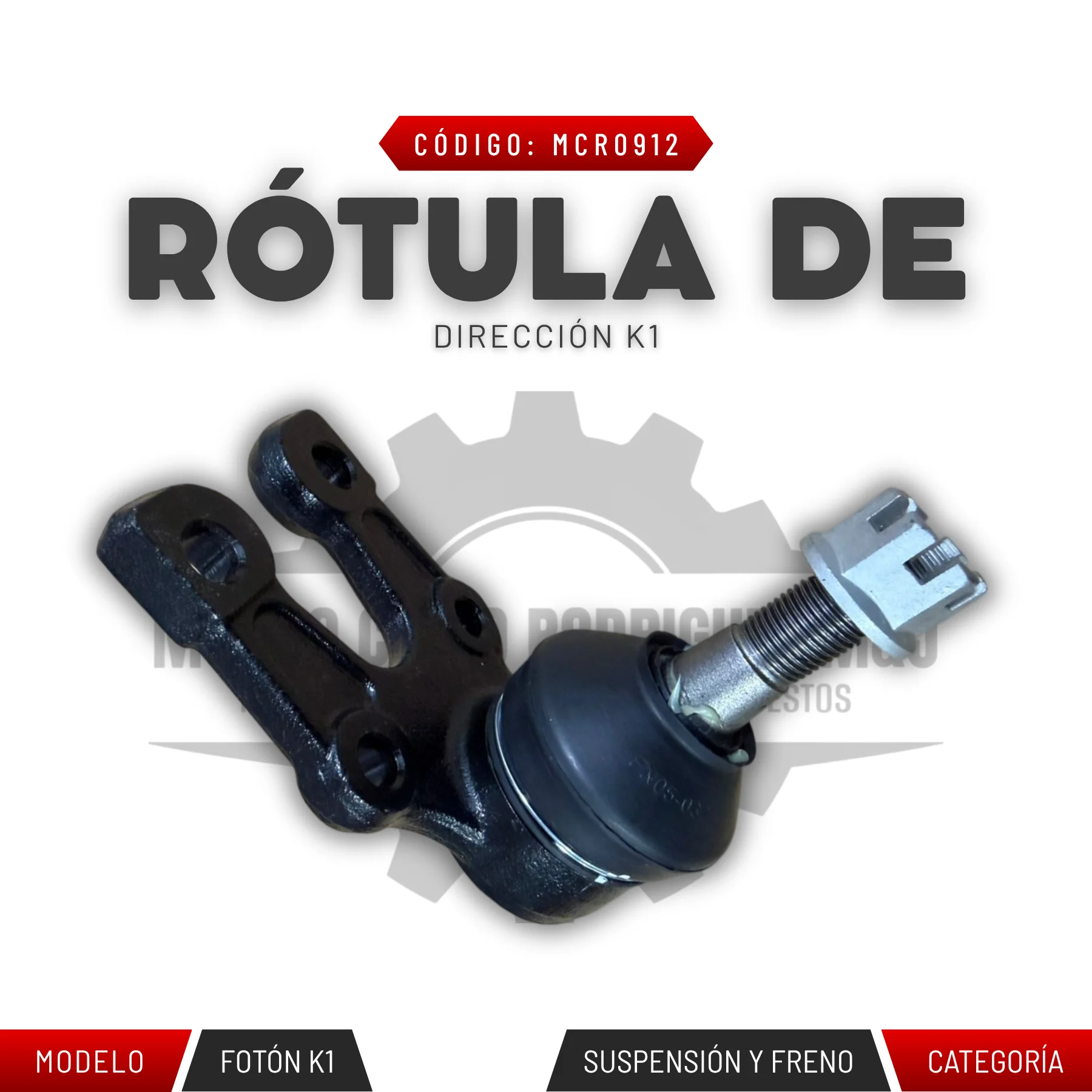 RÓTULA DE DIRECCIÓN K1