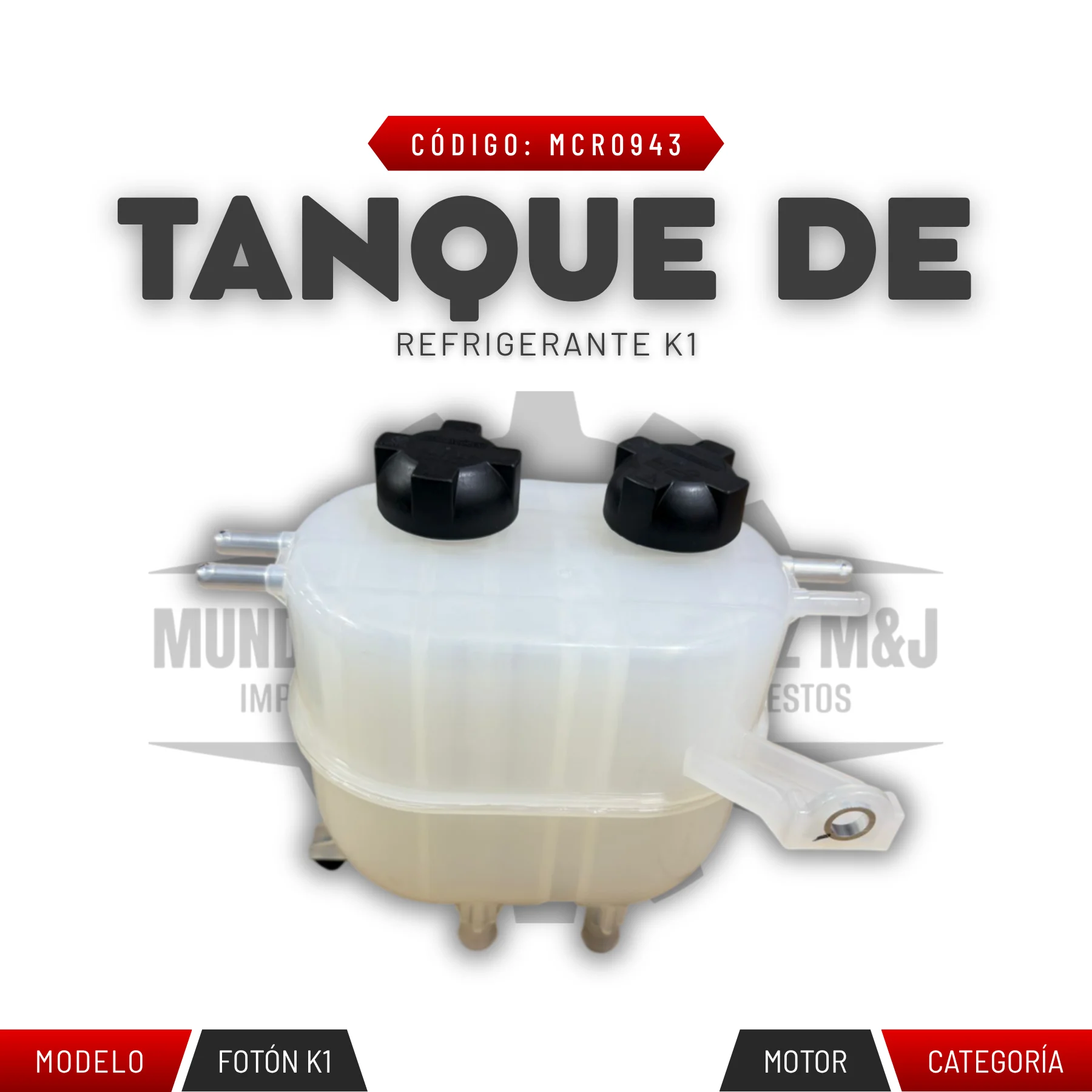 TANQUE DE REFRIGERANTE K1