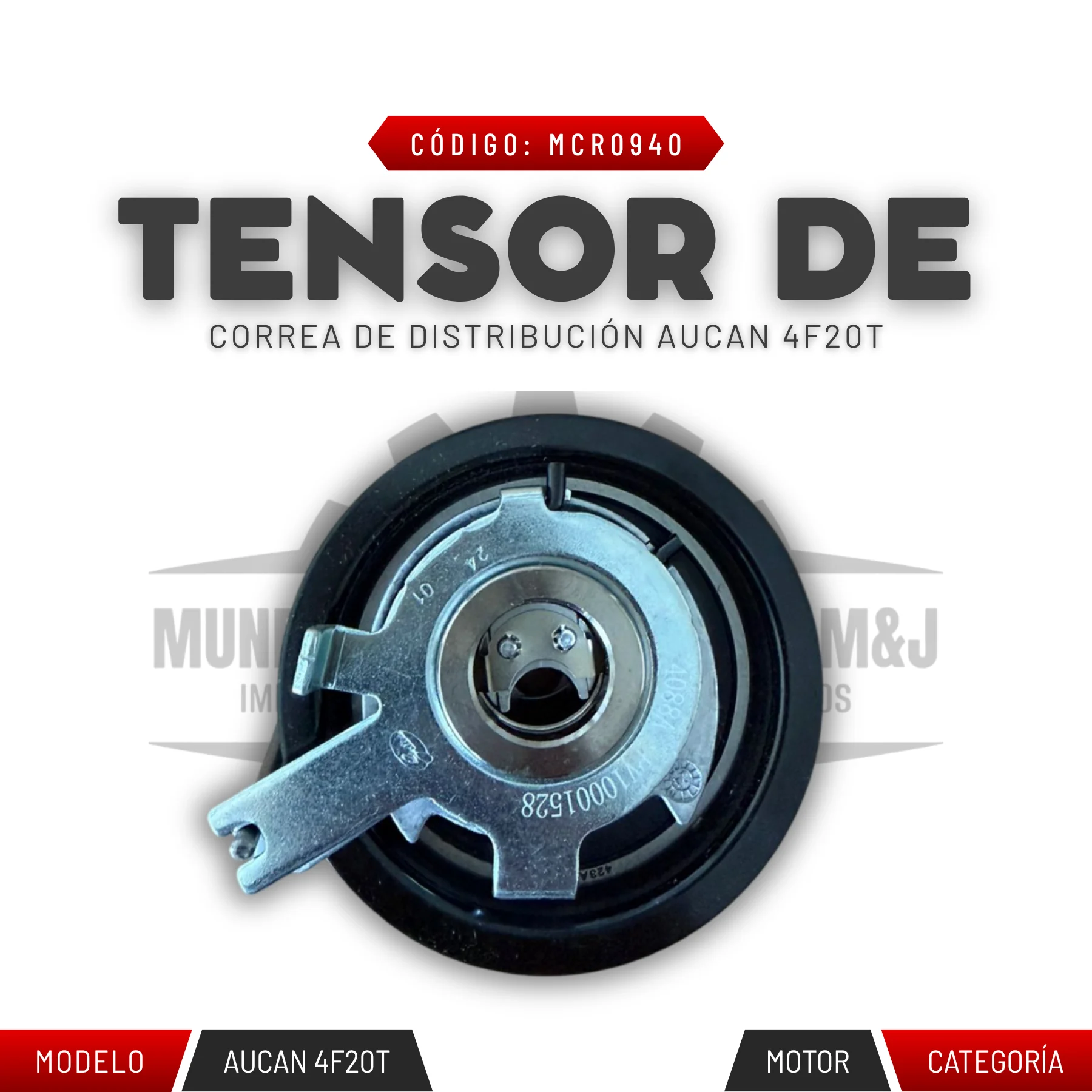 TENSOR DE CORREA DE DISTRIBUCIÓN AUCAN 4F20T