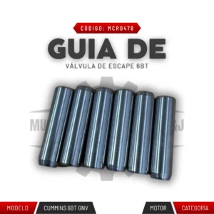 GUIA DE VÁLVULA DE ESCAPE 6BT
