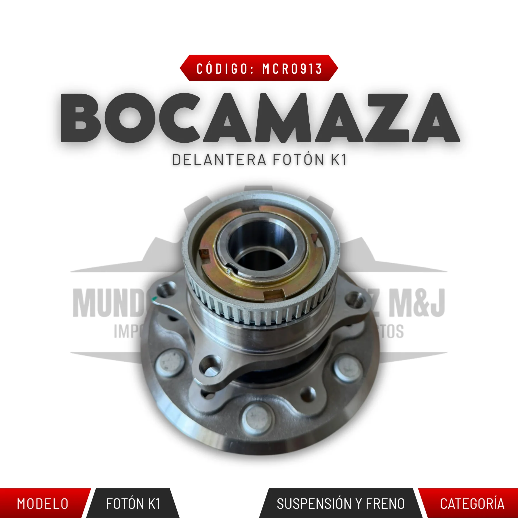 BOCAMAZA DELANTERA FOTÓN K1