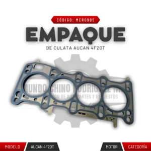 EMPAQUE DE CULATA AUCAN 4F20T