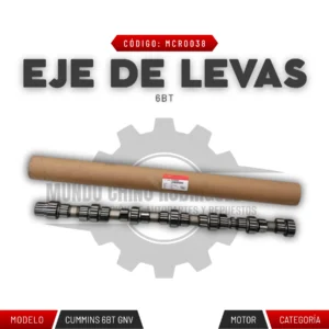 EJE DE LEVAS 6BT