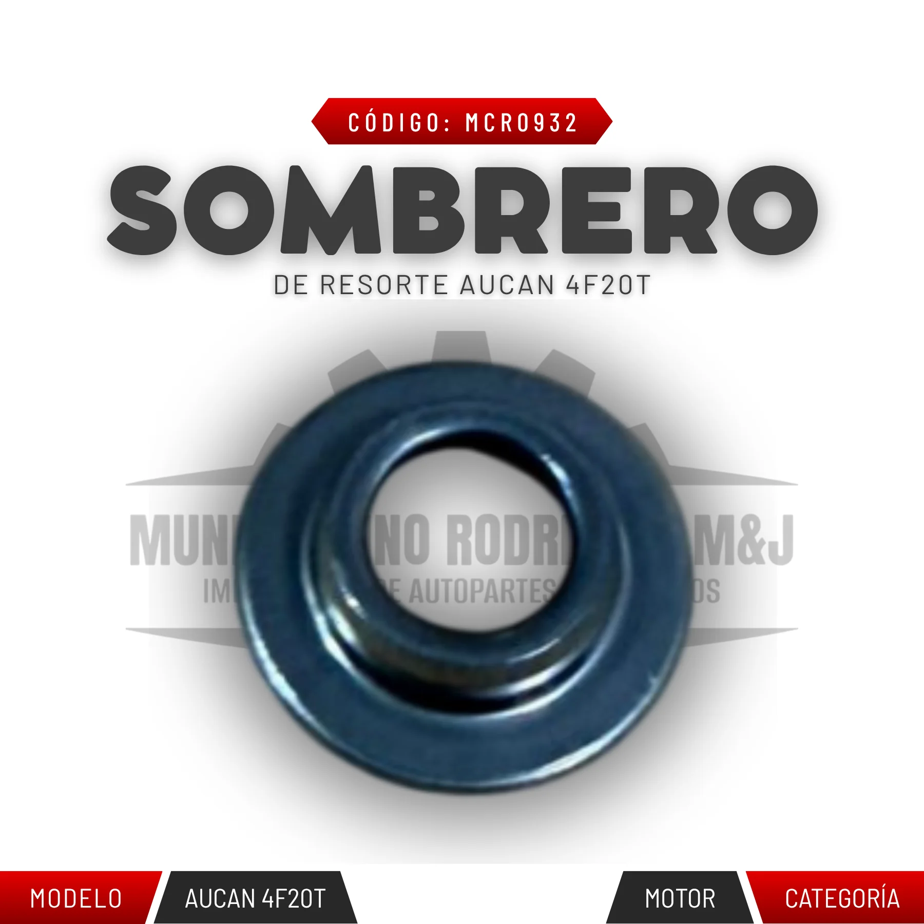 SOMBRERO DE RESORTE AUCAN 4F20T