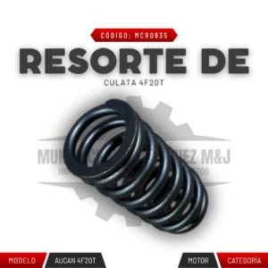 RESORTE DE CULATA 4F20T