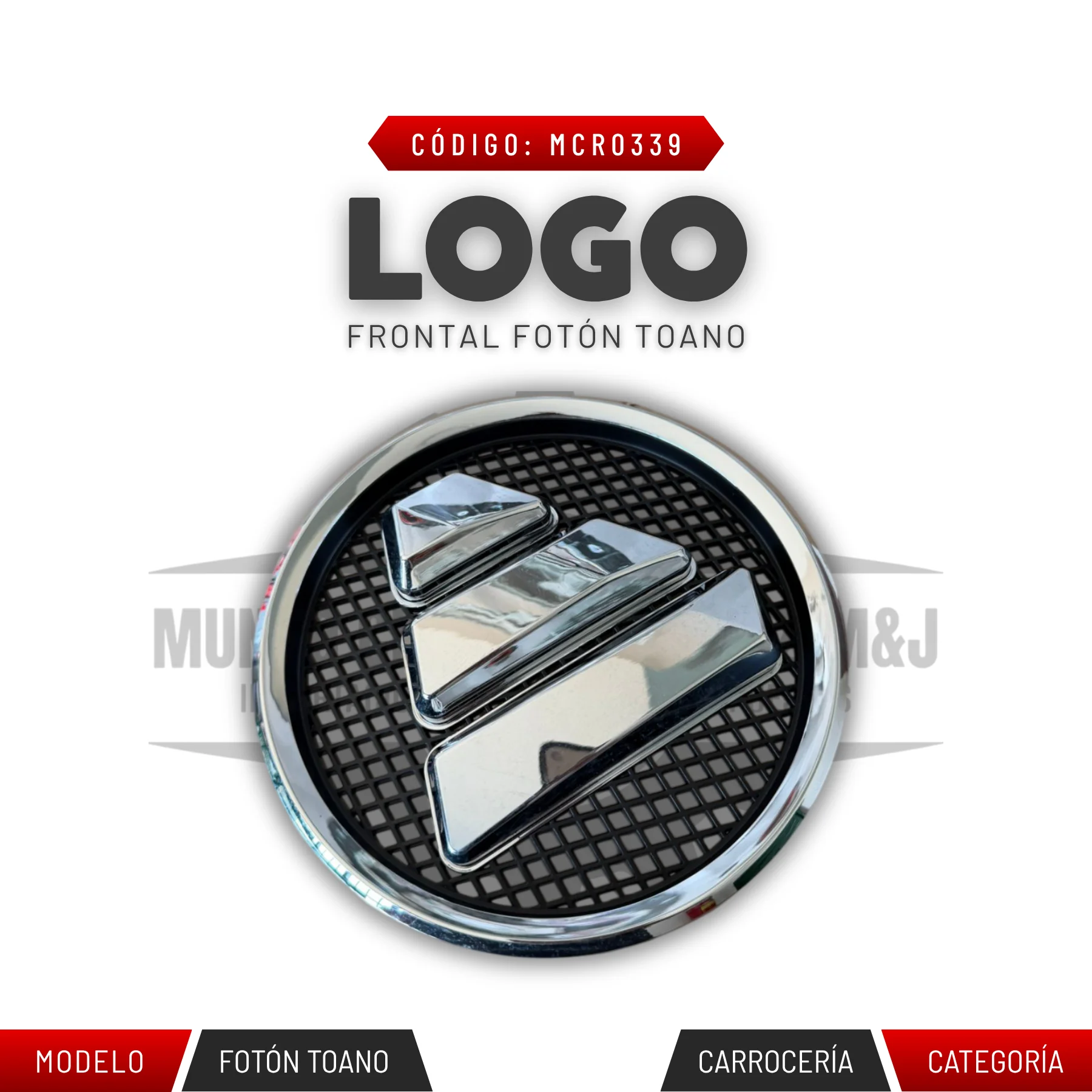 LOGO FRONTAL FOTÓN TOANO