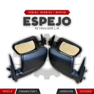 ESPEJO RETROVISOR L/R