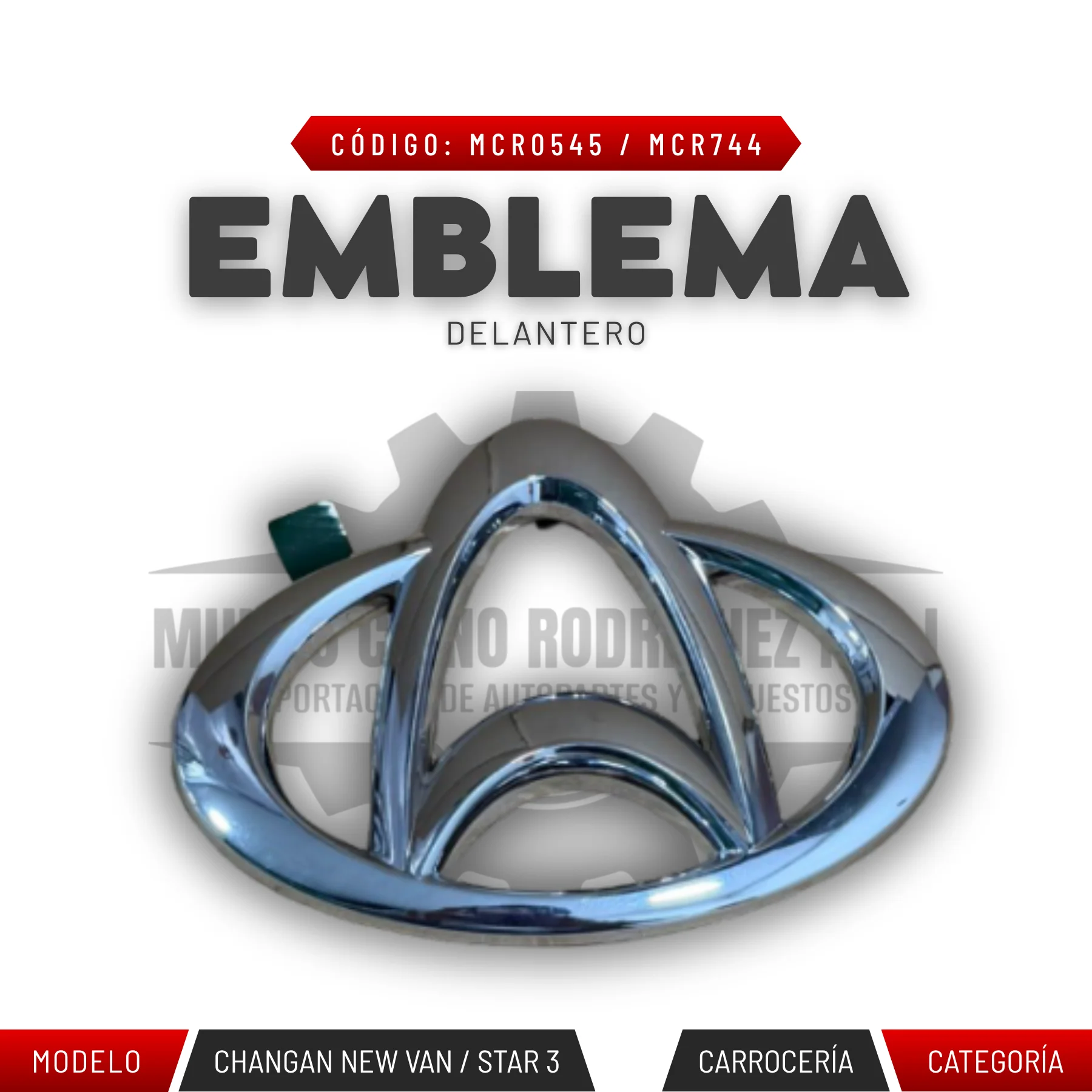 EMBLEMA DELANTERO