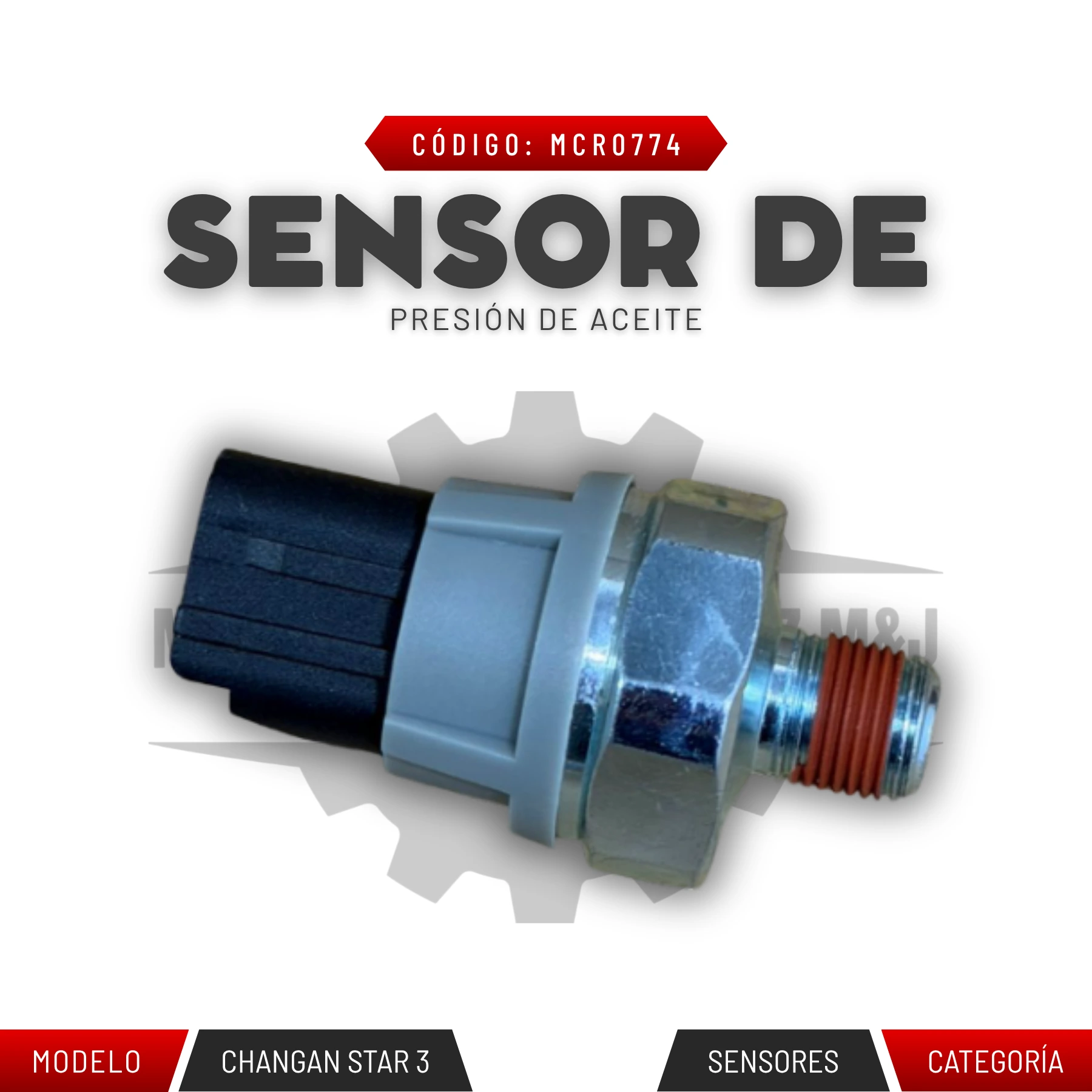 SENSOR DE PRESIÓN DE ACEITE