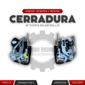 CERRADURA DE PUERTA DELANTERA L/R