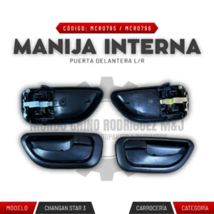 MANIJA INTERNA PUERTA DELANTERA L/R