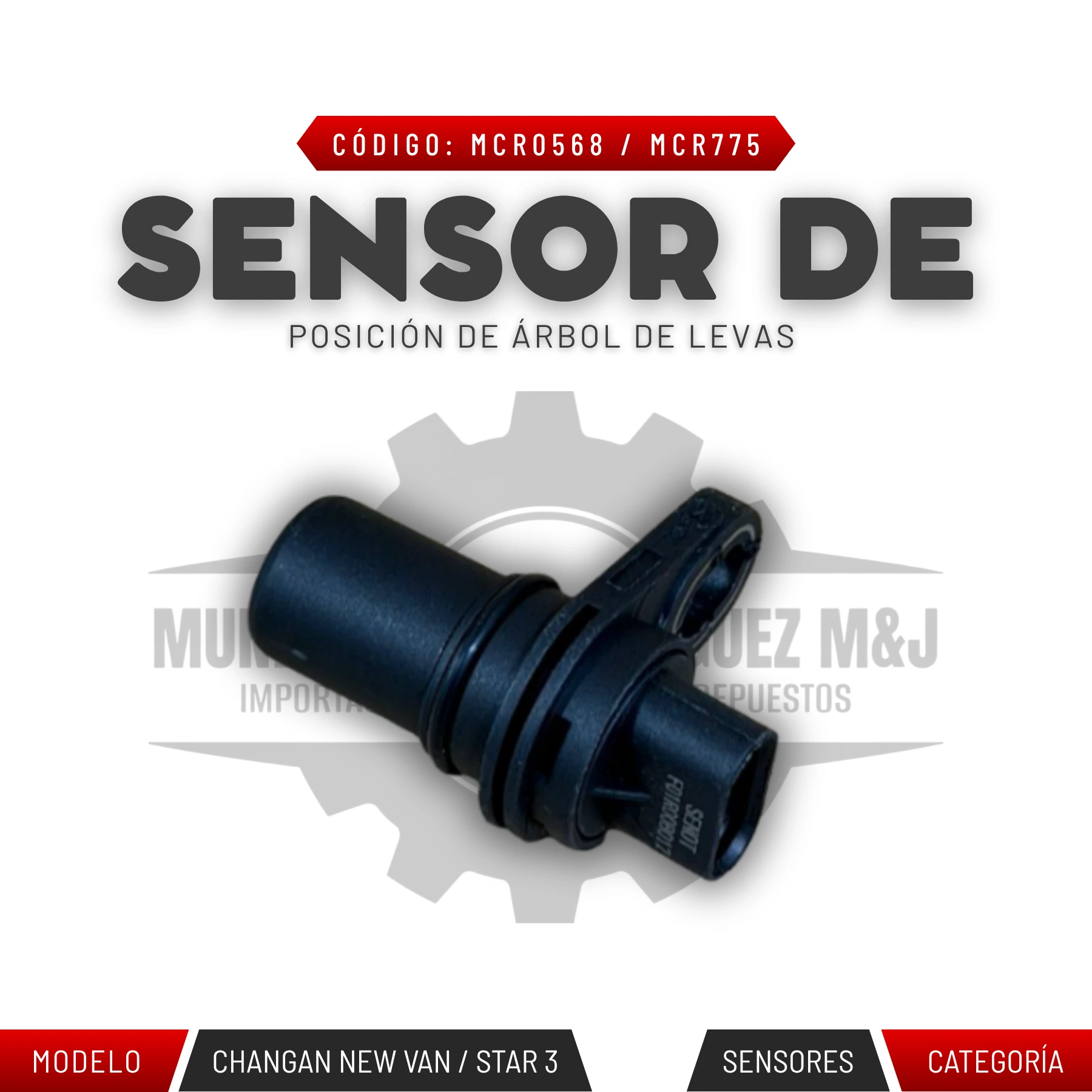 SENSOR DE POSICIÓN DE ÁRBOL DE LEVAS