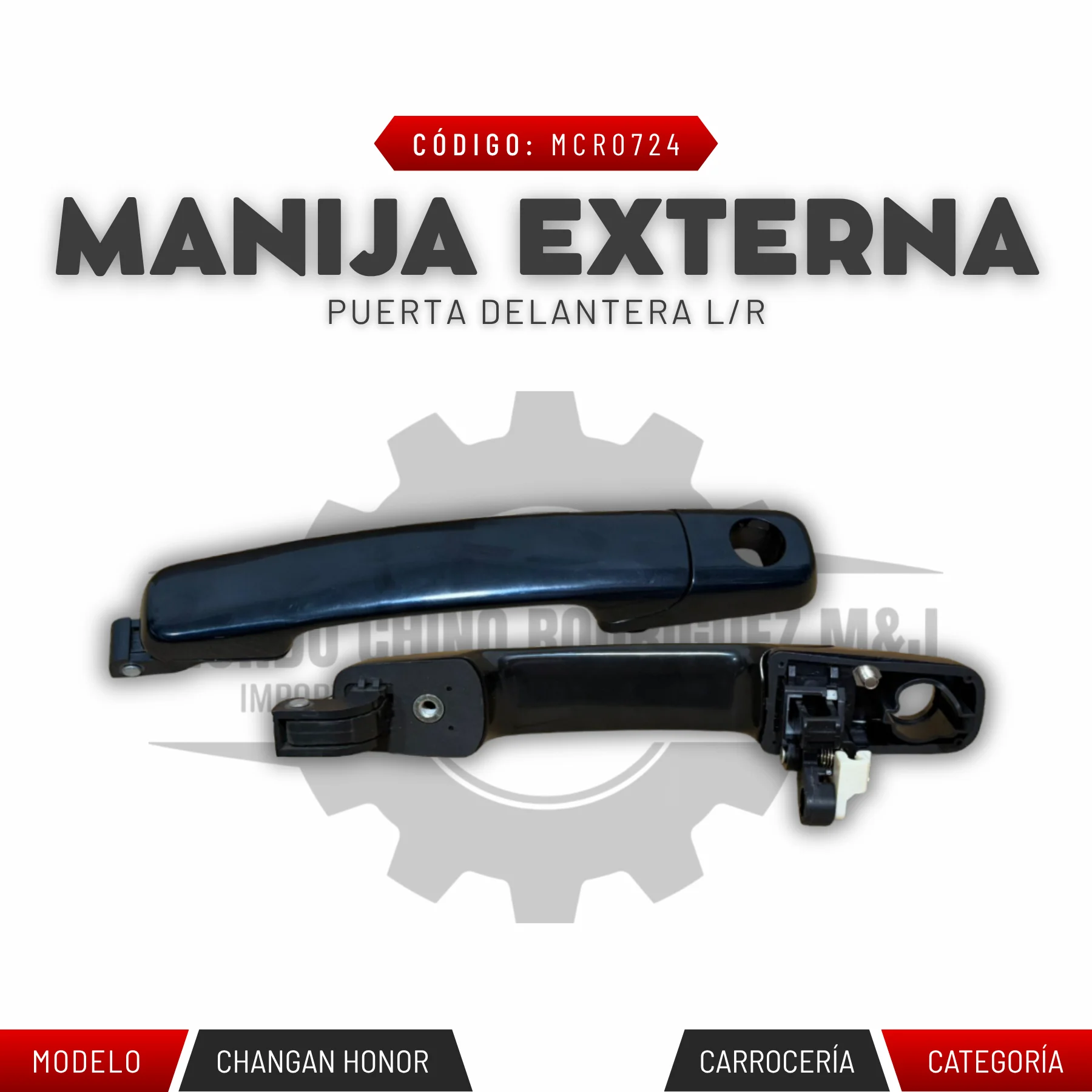 MANIJA EXTERNA PUERTA DELANTERA L/R