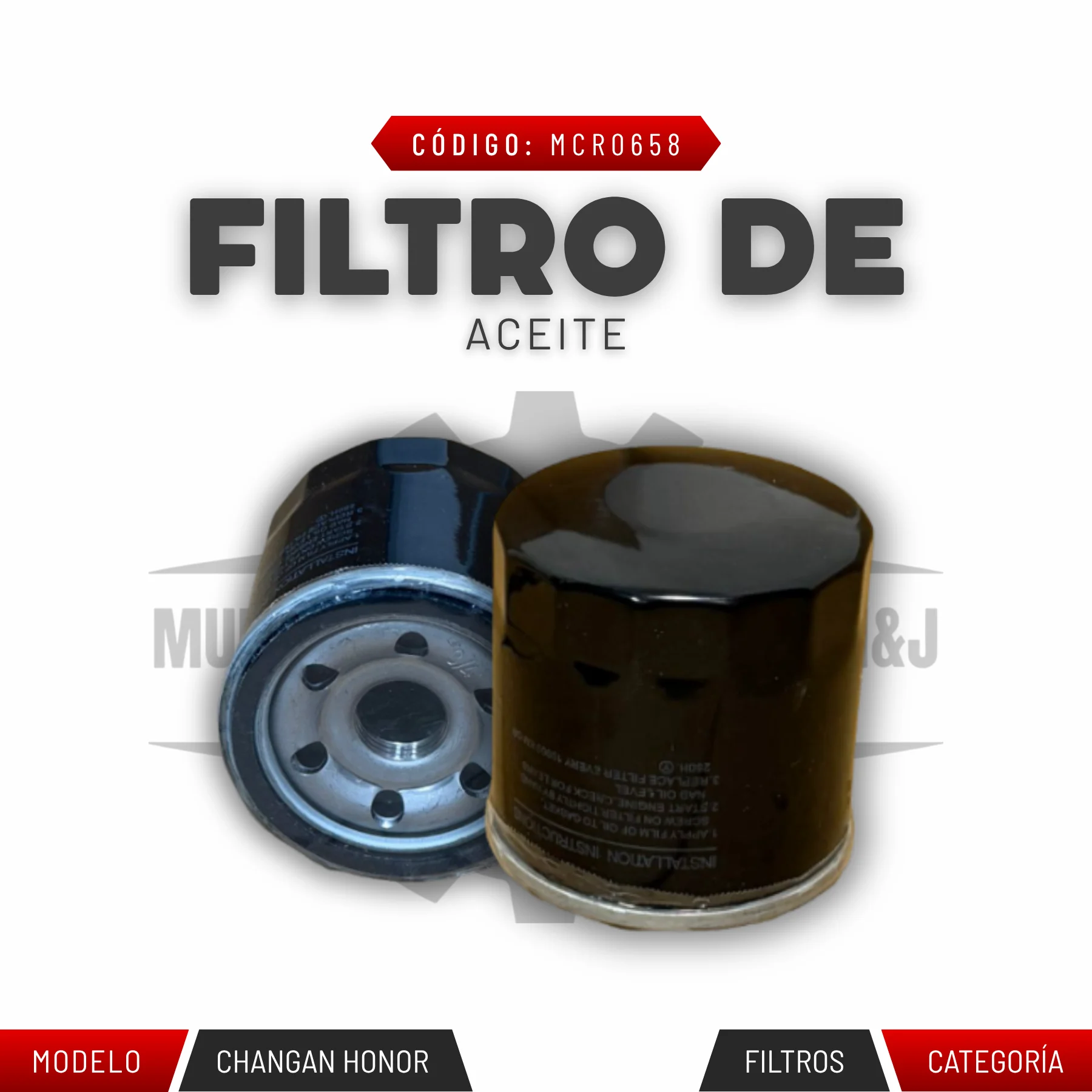 FILTRO DE ACEITE