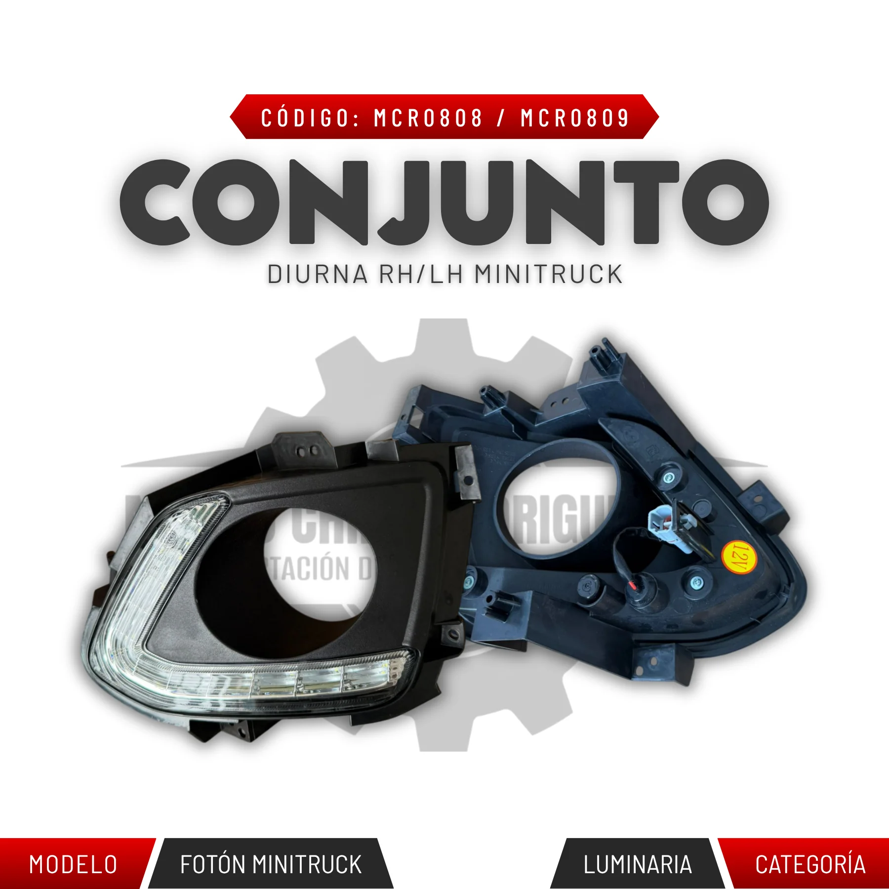 CONJUNTO DIURNA RH/LH MINITRUCK