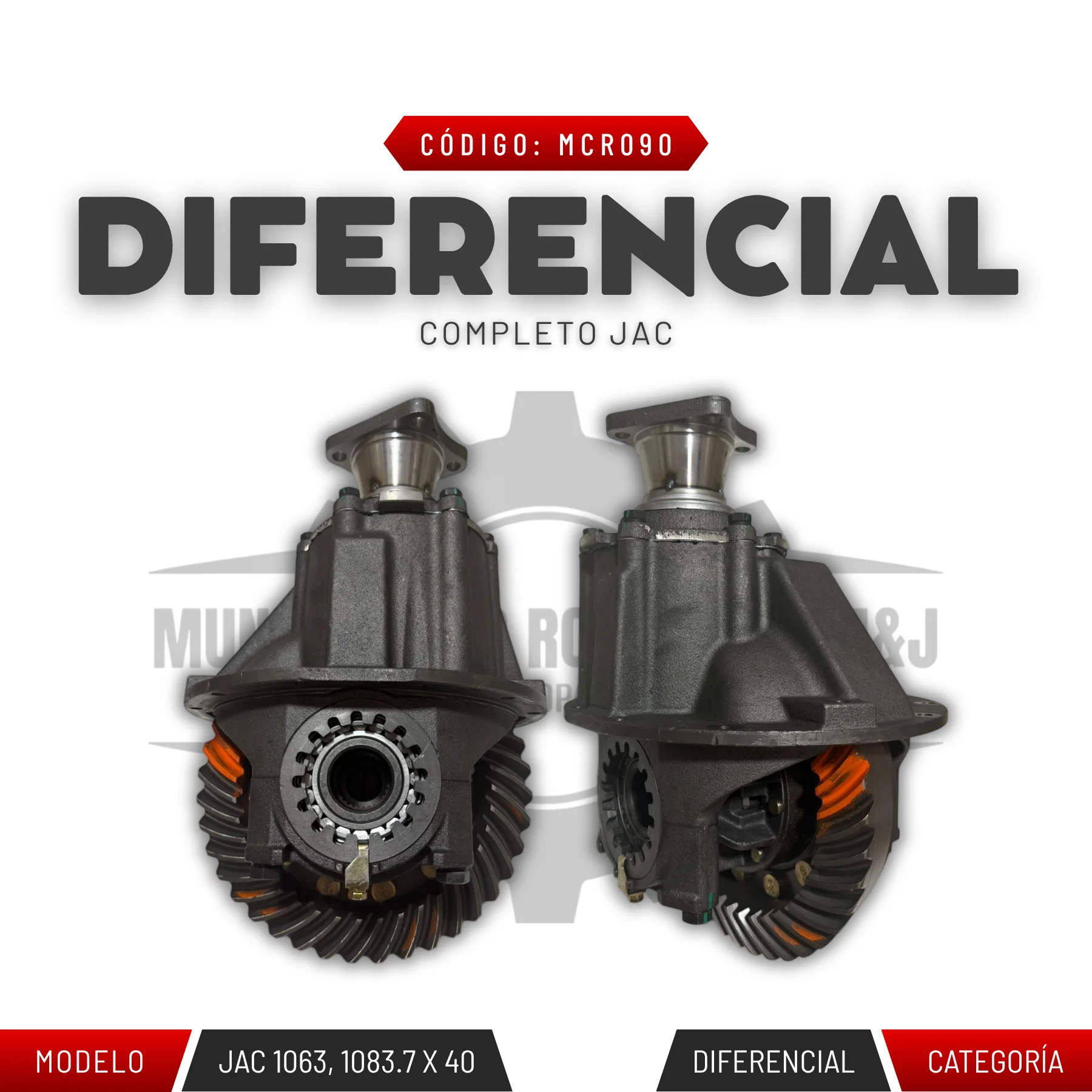 DIFERENCIAL COMPLETO JAC