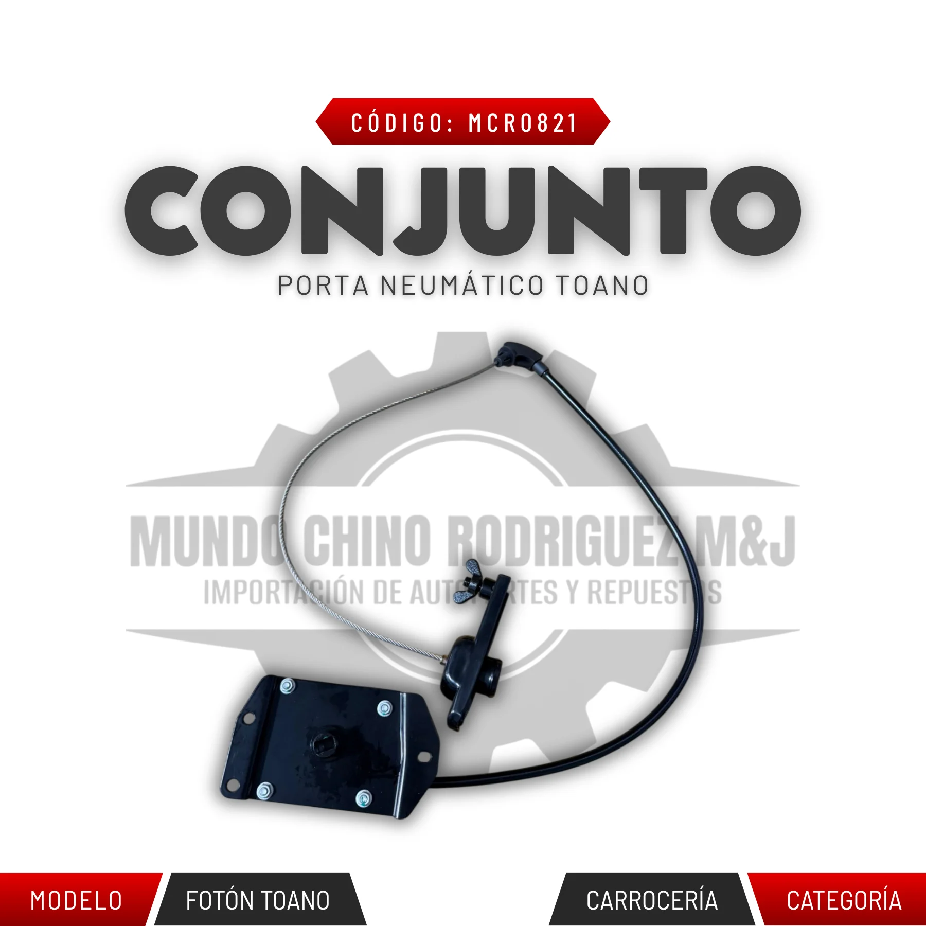 CONJUNTO PORTA NEUMÁTICO TOANO