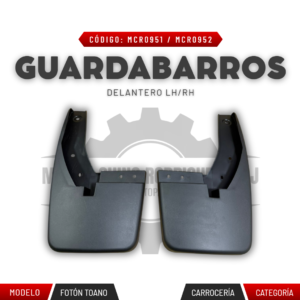 GUARDABARROS DELANTERO LH/RH