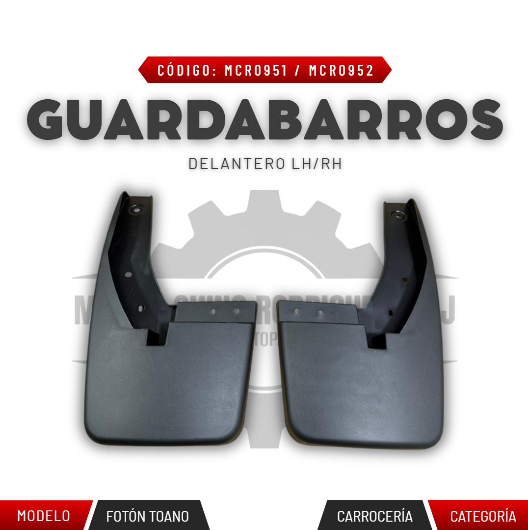 GUARDABARROS DELANTERO LH/RH