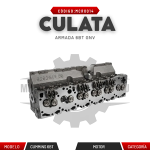 CULATA ARMADA 6BT GNV