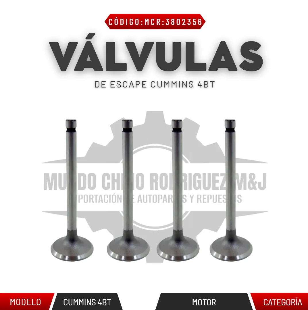 VÁLVULAS DE ESCAPE 4BT