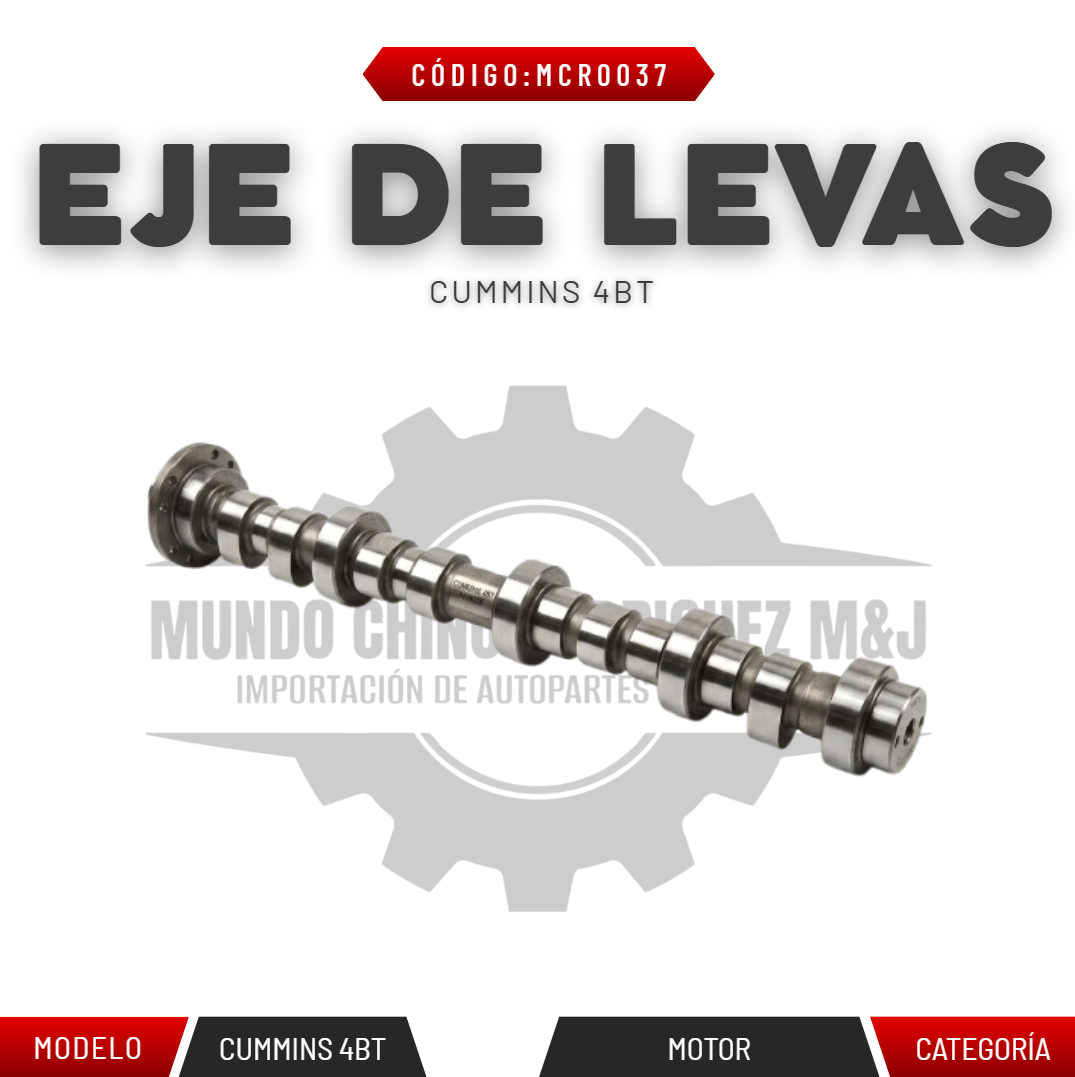 EJE DE LEVAS 4BT