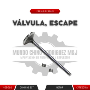VÁLVULA, ESCAPE