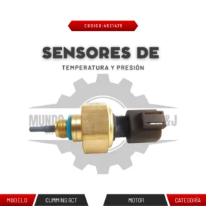 SENSORES DE TEMPERATURA Y PRESIÓN