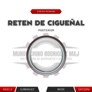 RETEN DE CIGÜEÑAL POSTERIOR
