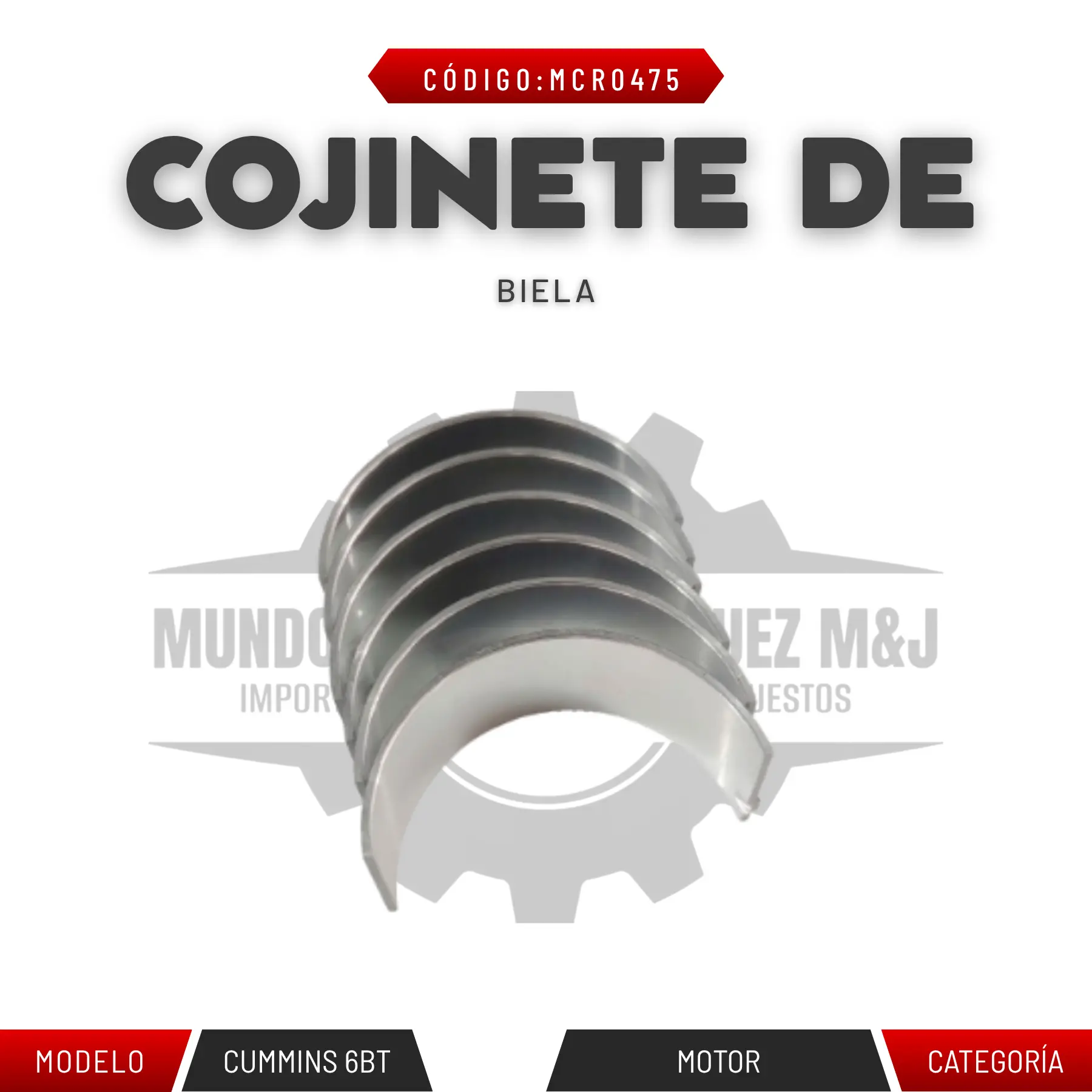 COJINETE DE BIELA