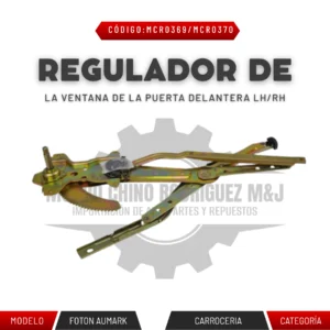 REGULADOR DE VENTANA DELANTERA LH/RH