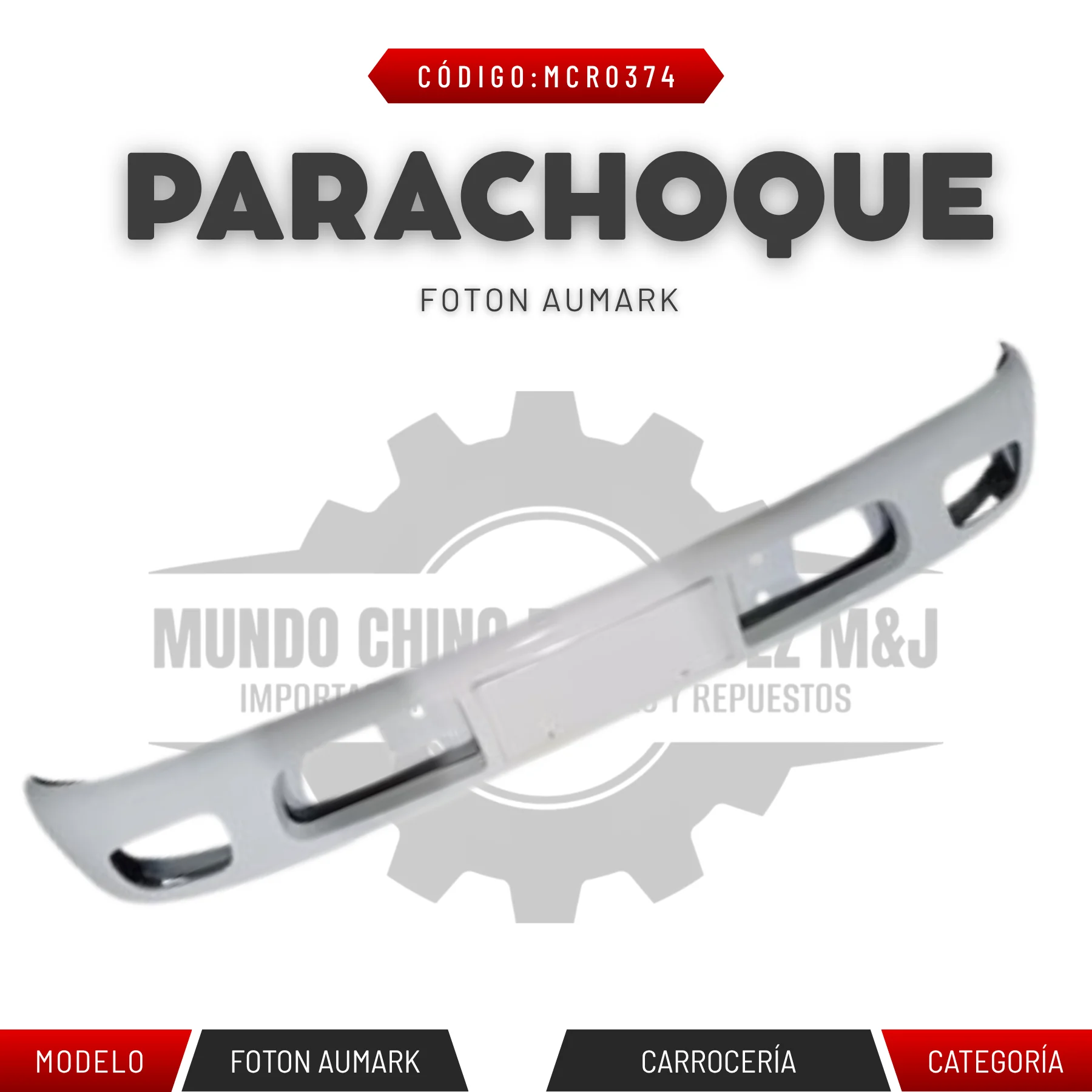 PARACHOQUE - FOTON AUMARK