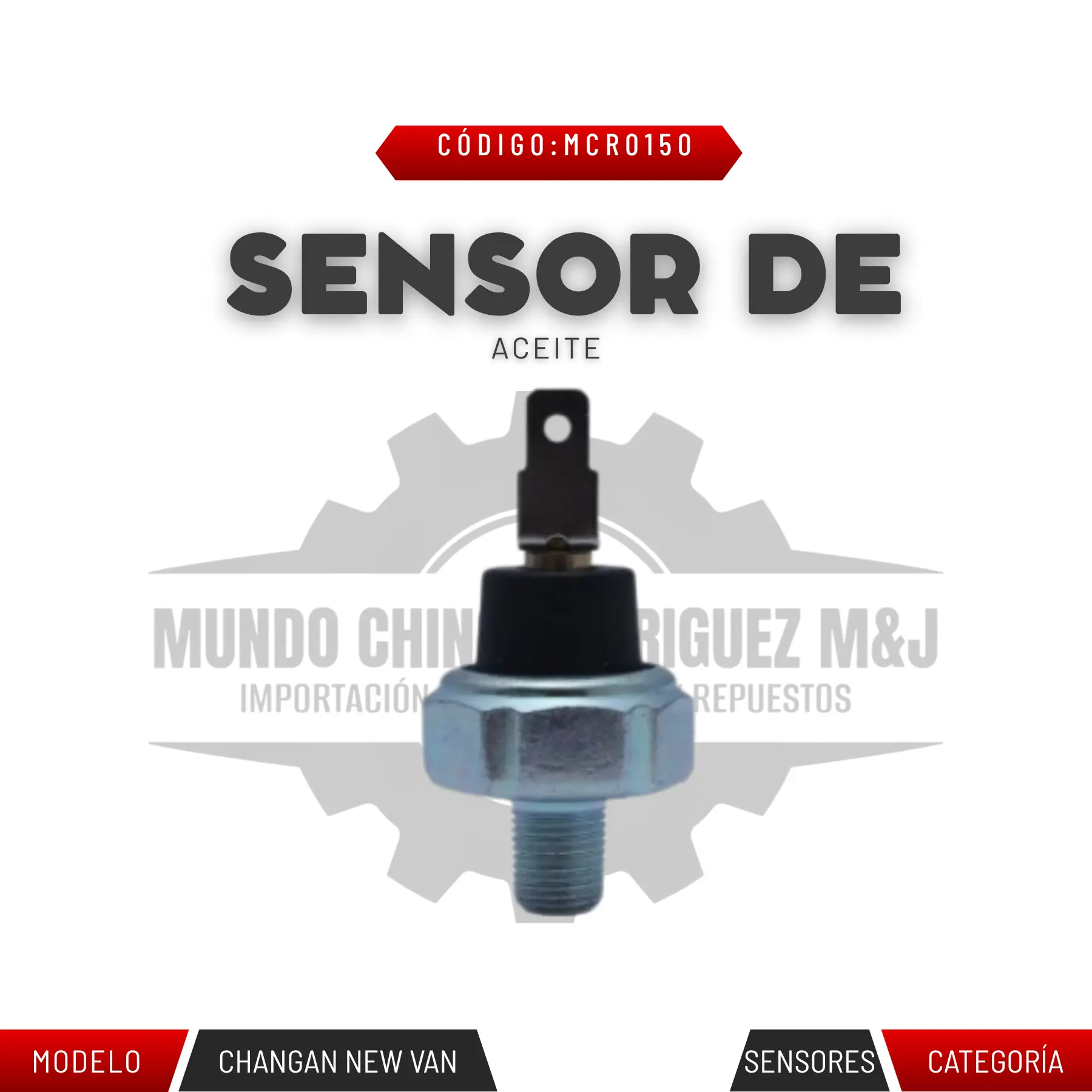 SENSOR DE ACEITE JL473QE