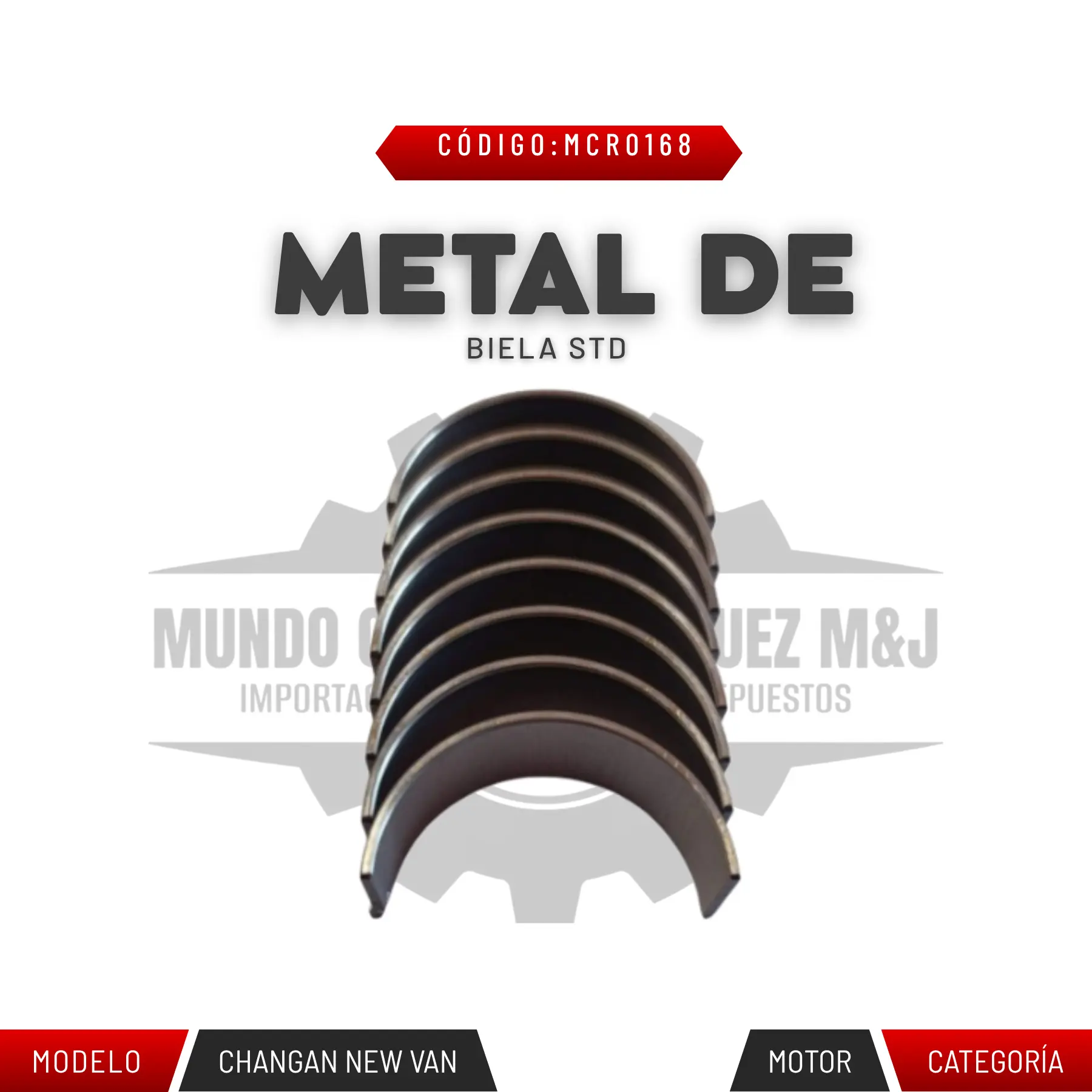 METAL DE BIELA STD JL473QE
