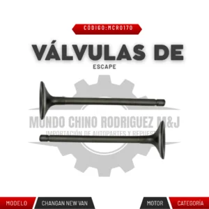 VÁLVULAS DE ESCAPE JL473QE