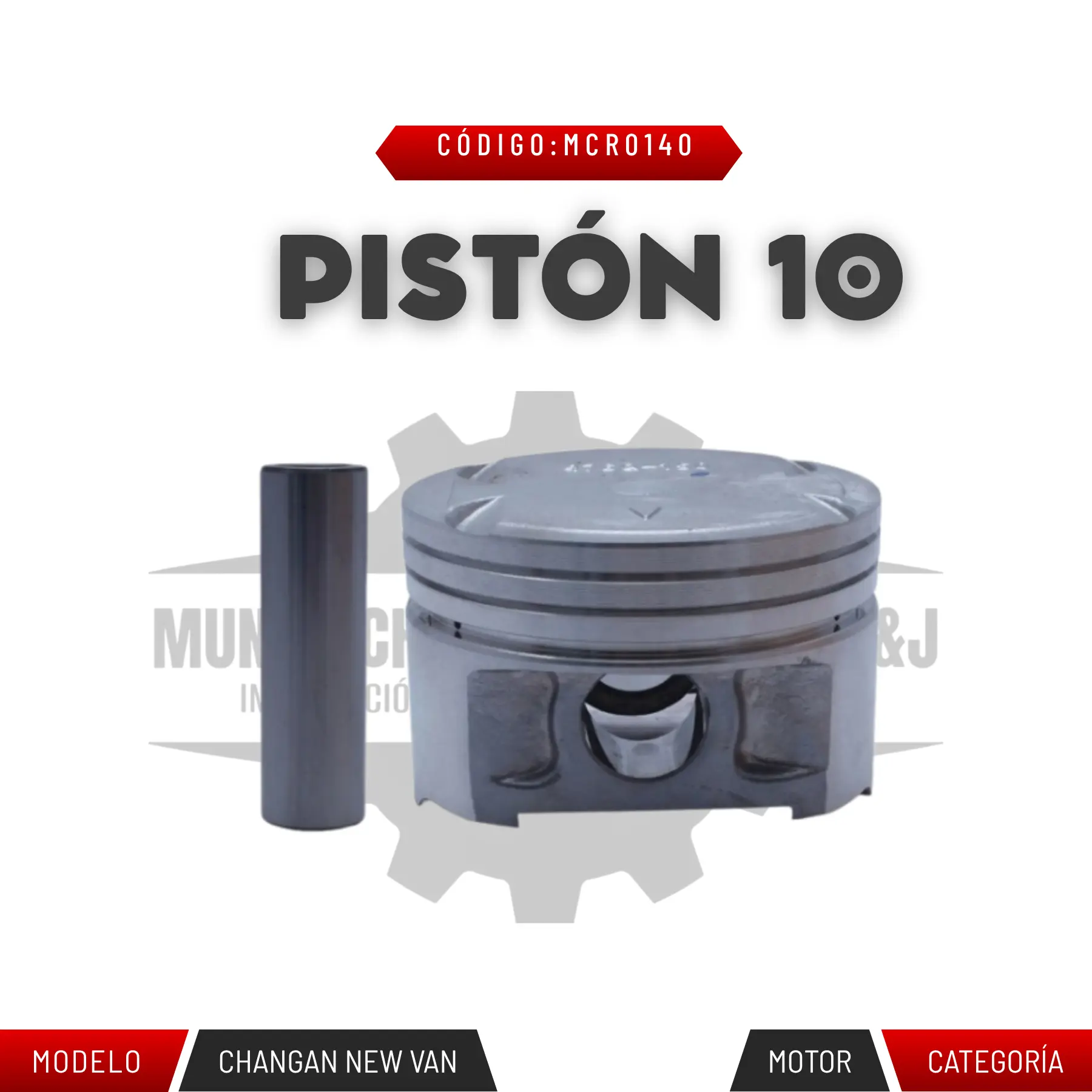 PISTÓN 10 JL473QE