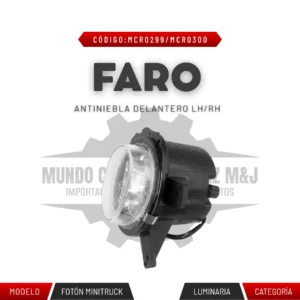 FARO ANTINIEBLA DELANTERO LH/RH