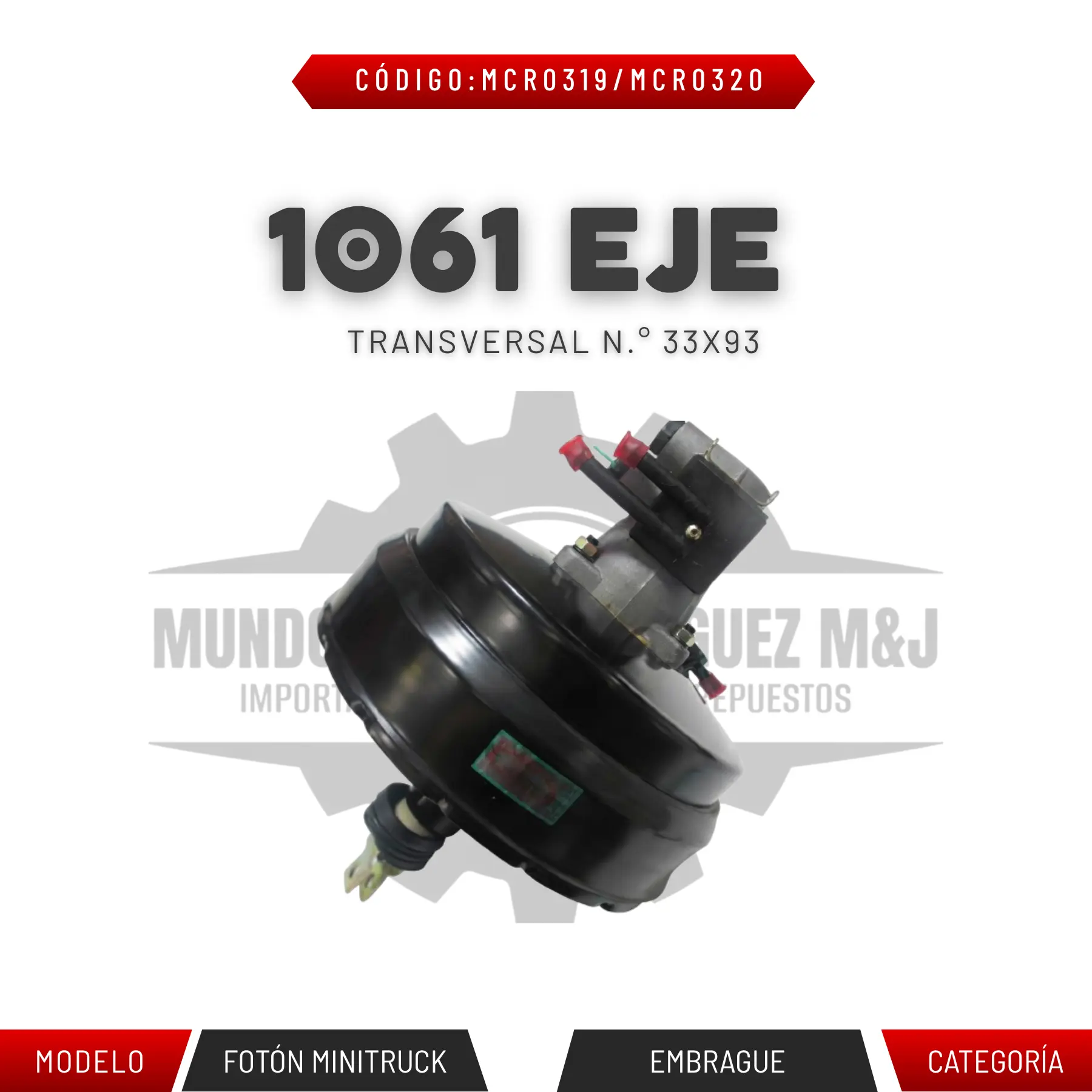 1061 EJE TRANSVERSAL N 33X93