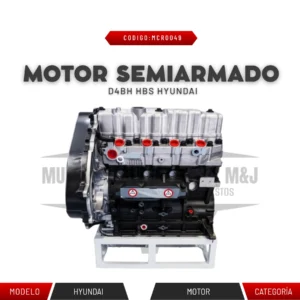 MOTOR SEMIARMADO D4BH HBS HYUNDAI