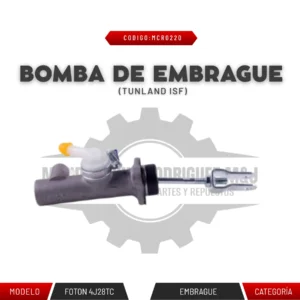 BOMBA DE EMBRAGUE TUNLAND ISF