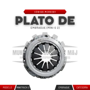 PLATO DE EMBRAGUE MINI G2
