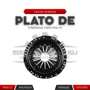 PLATO DE EMBRAGUE 1030 MINI P