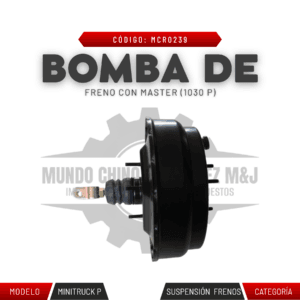BOMBA DE FRENO CON MASTER 1030 P