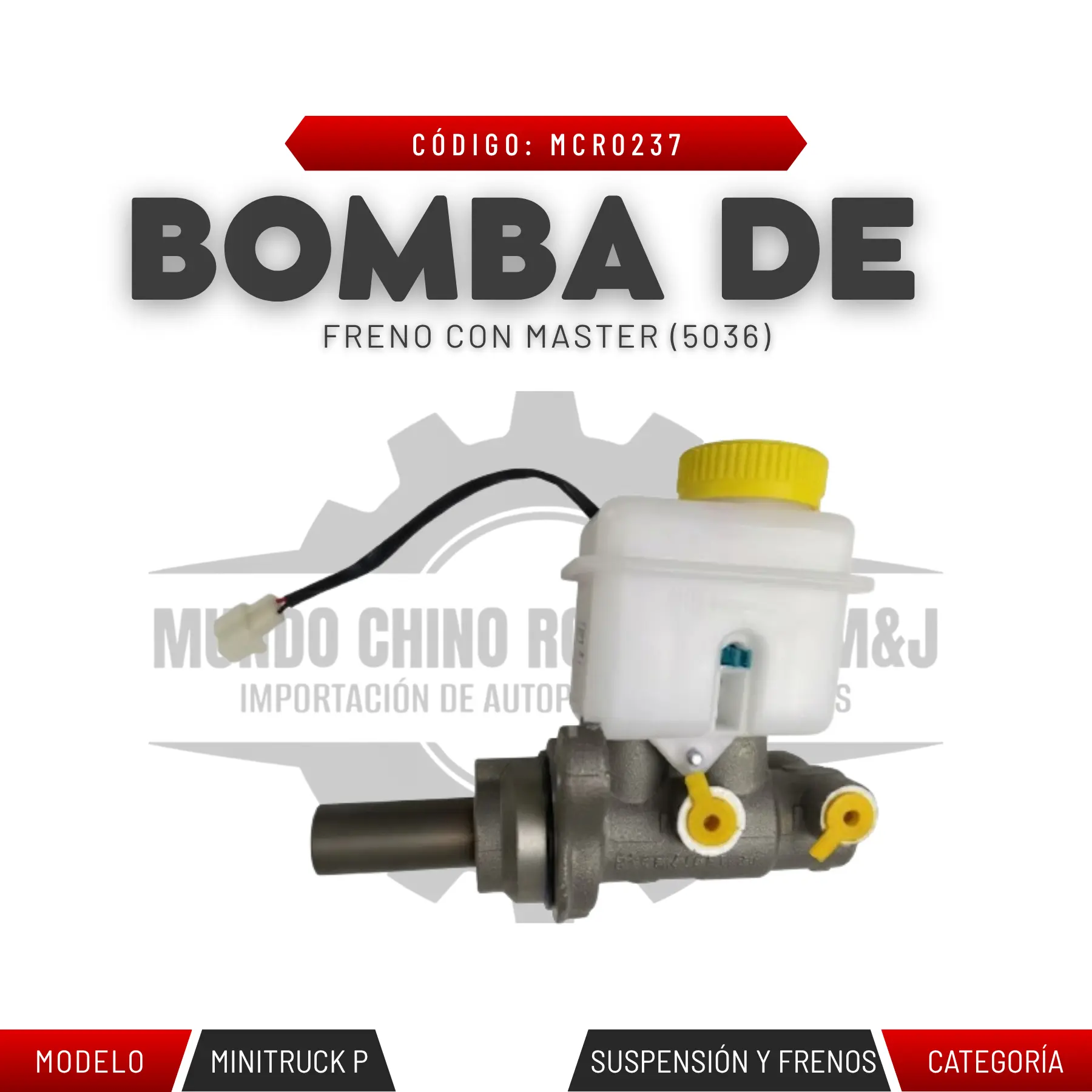 BOMBA DE FRENO CON MASTER 5036 P